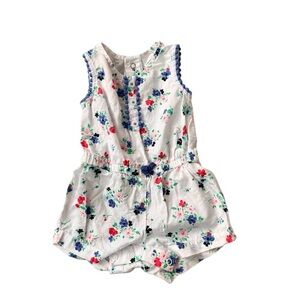 Floral Romper Carter’s Baby Girl Floral Sleeveless Romper - Size 3 Months